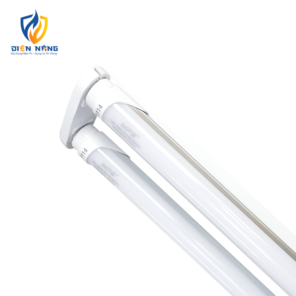 Bộ máng LED Tube nhôm 2x20W 1.2m ánh sáng vàng MLT-220V - anh 2