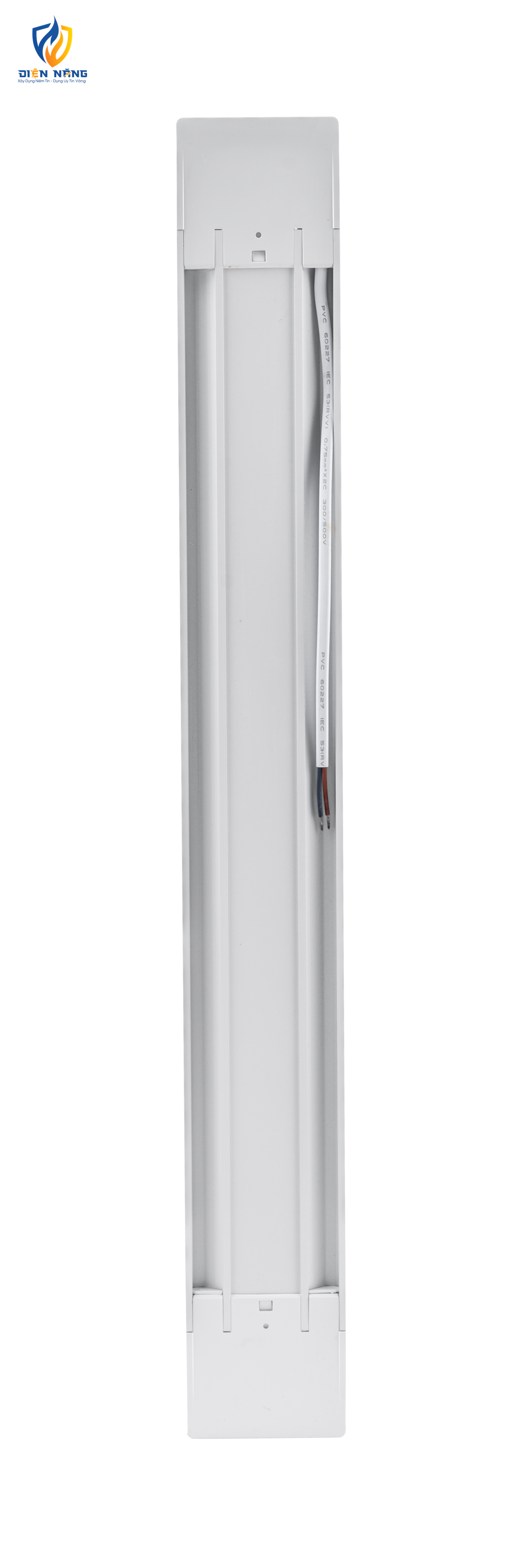 LED Bán Nguyệt thân đèn nhựa 18W ánh sáng vàng BN-18V - anh 2