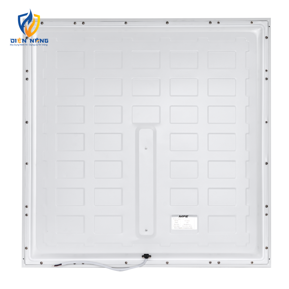 LED tấm loại lớn 60x60 - 40W ánh sáng trung tính FPD-6060N - anh 2