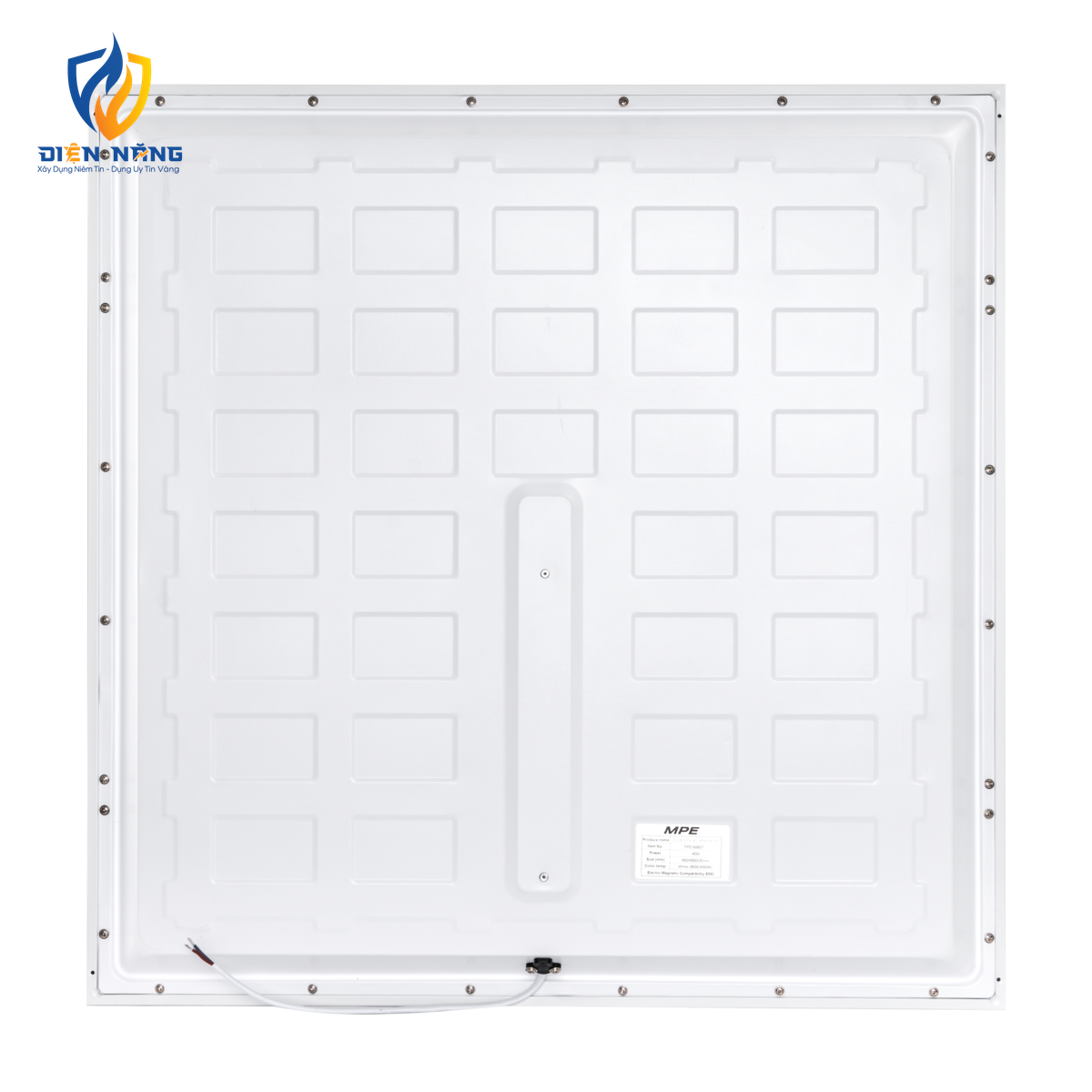 LED tấm loại lớn 60x60 - 40W ánh sáng trắng FPD-6060T - anh 3