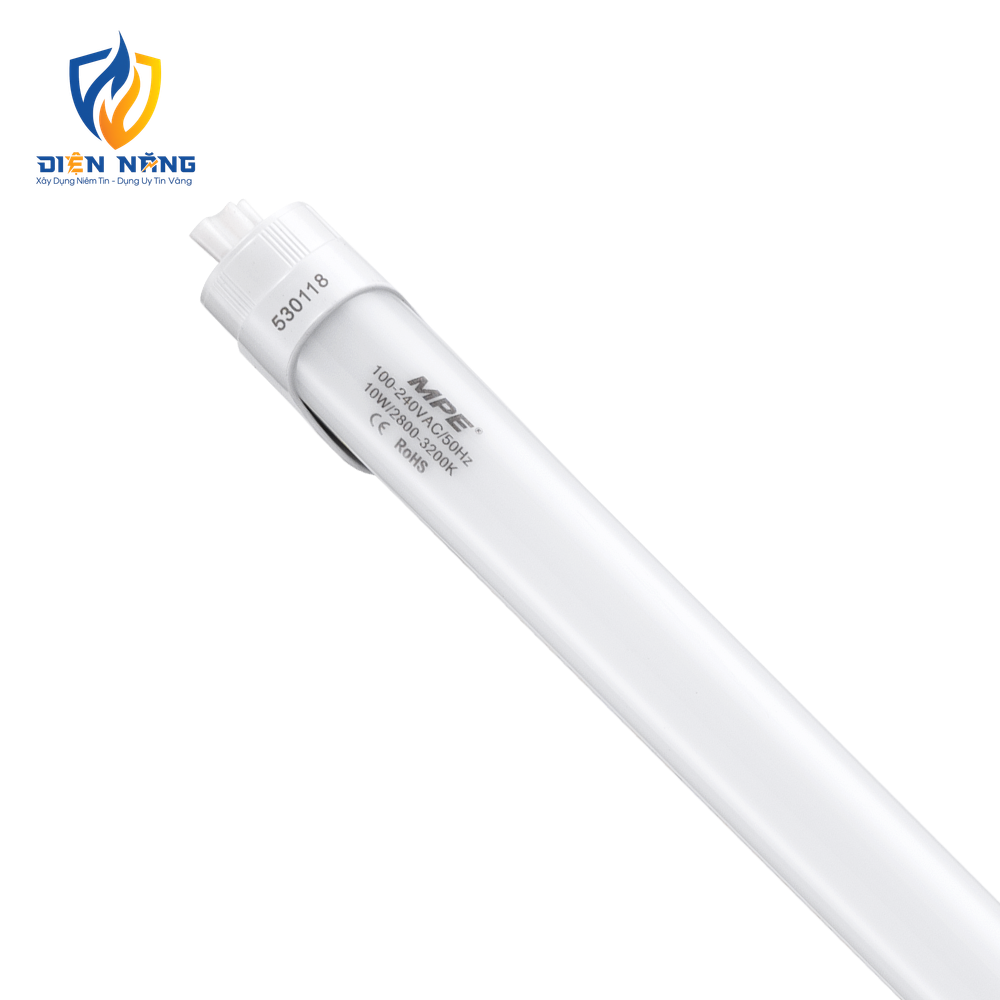 LED tube nhôm 0.6m 10W ánh sáng vàng LT8-60V