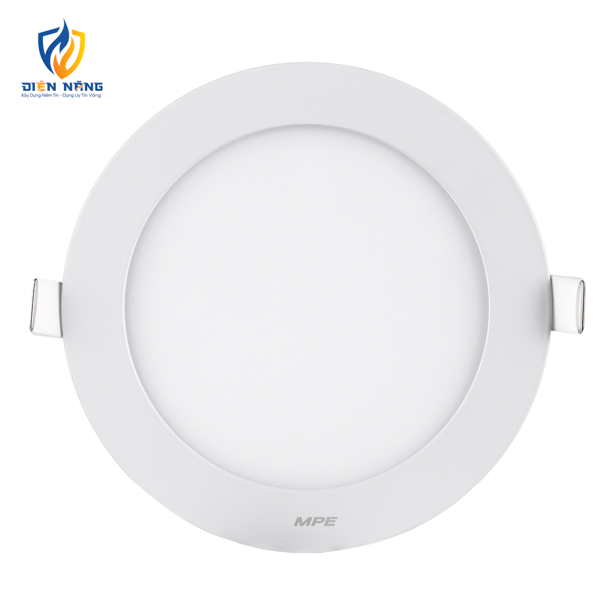 LED Panel âm trần nhôm mặt tròn 12W ánh sáng trắng RPL-12T