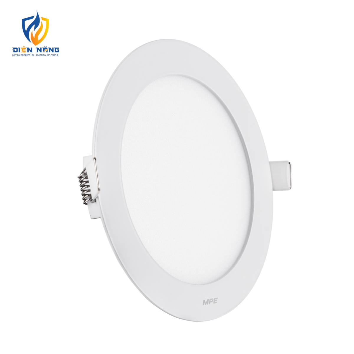 LED Panel âm trần nhôm mặt tròn 12W ánh sáng trắng RPL-12T - anh 3