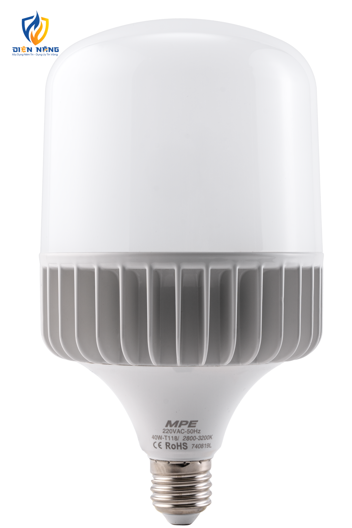 LED Bulb thân nhôm 40W ánh sáng vàng LB-40V