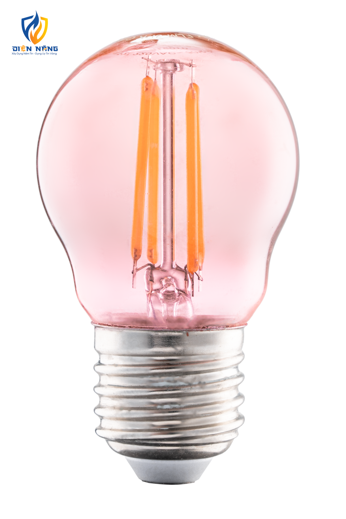 LED Bulb Filament 2.5W ánh sáng hồng FLM-3PK