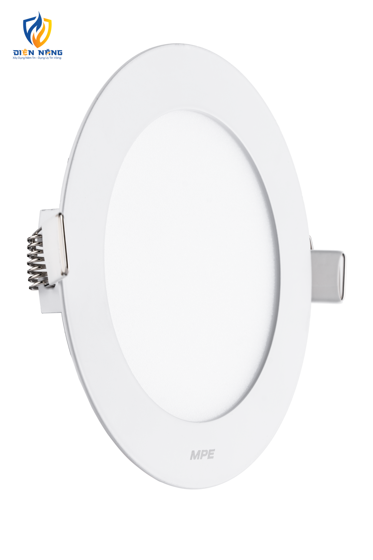 LED Panel âm trần nhôm mặt tròn 9W ánh sáng vàng RPL-9V - anh 3