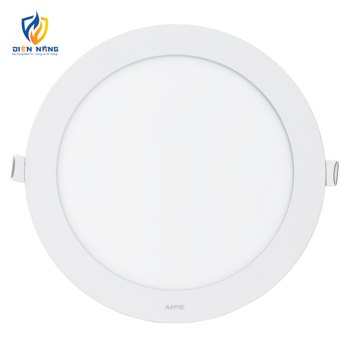 LED Panel âm trần nhôm mặt tròn 18W ánh sáng trắng RPL-18T