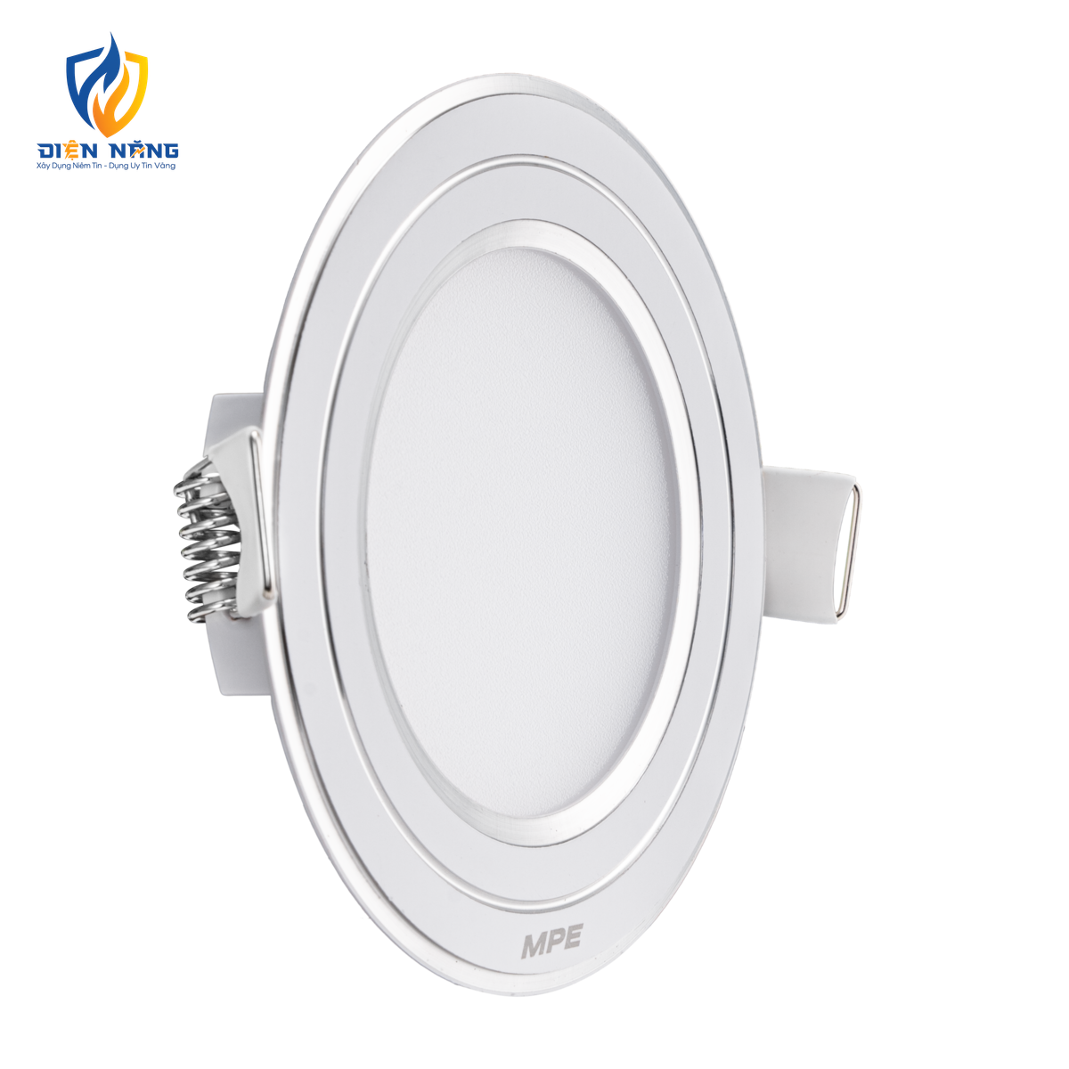 LED Panel âm trần nhôm viền bạc mặt tròn 7W - 3 chế độ màu RPL-7/3C/S - anh 3