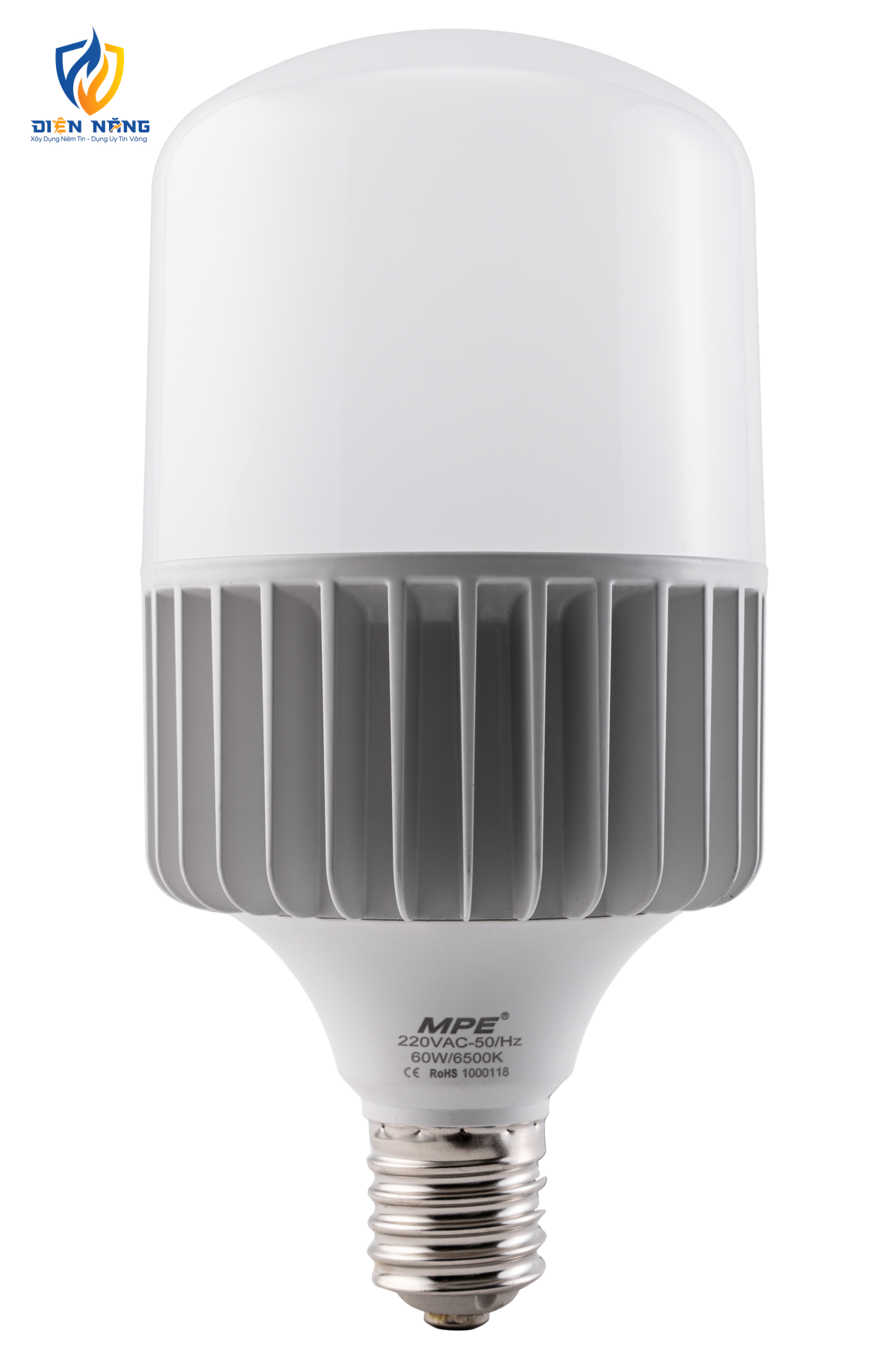 LED Bulb thân nhôm 60W ánh sáng trắng LBA-60T