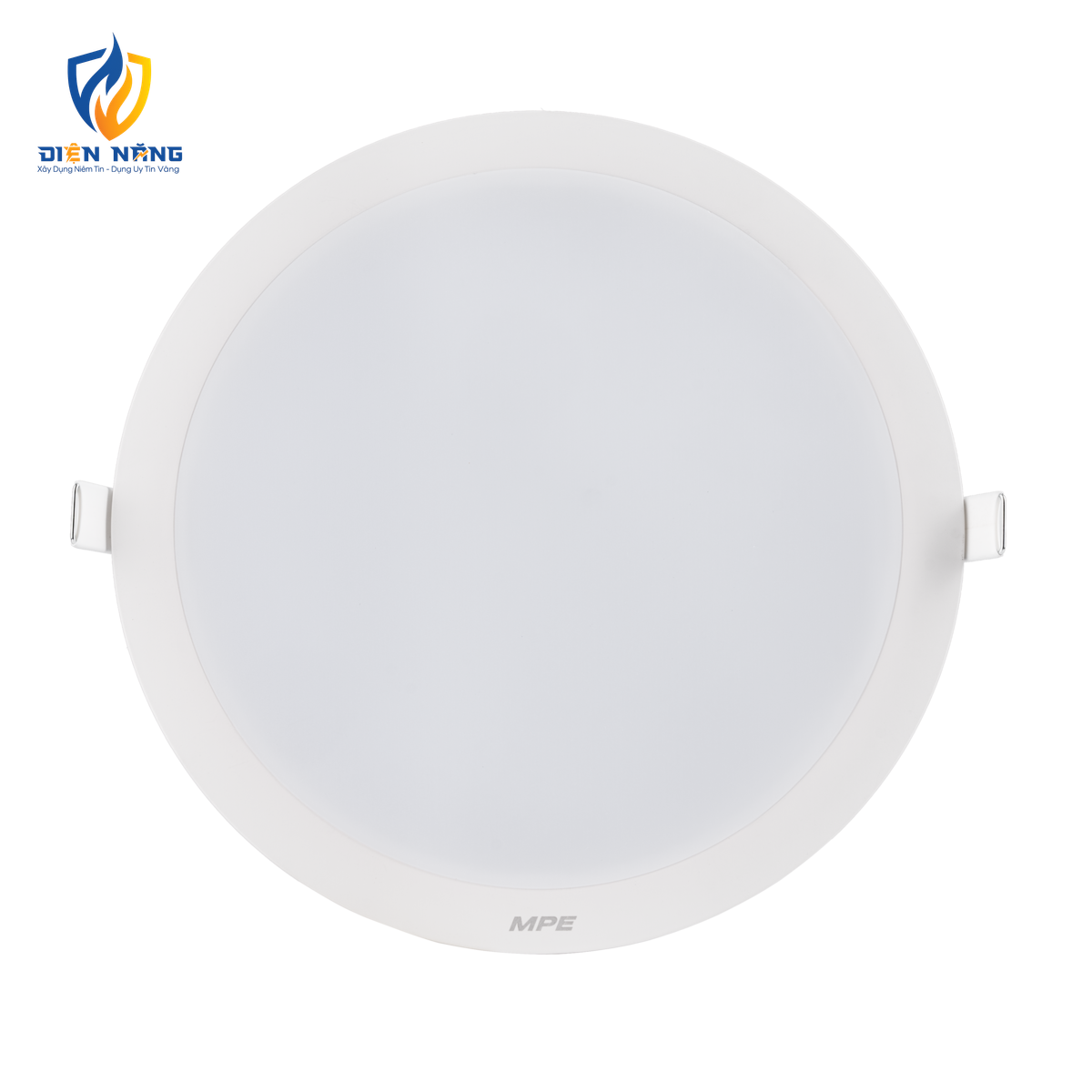 LED Panel âm trần nhựa mặt tròn 18W ánh sáng vàng RPL2-18V