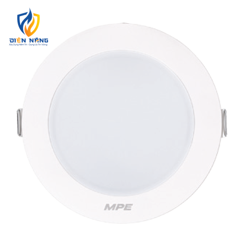 LED Panel âm trần nhựa mặt tròn 6W - 3 chế độ màu RPL2-6/3C