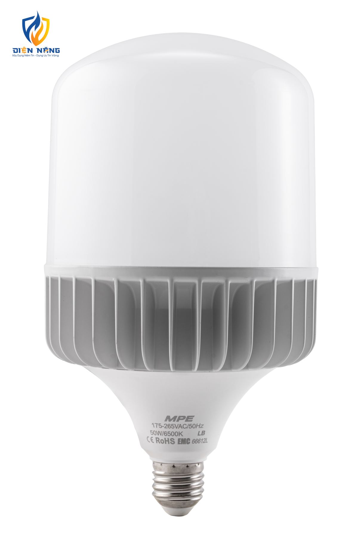 LED Bulb thân nhôm 50W ánh sáng trắng LB-50T