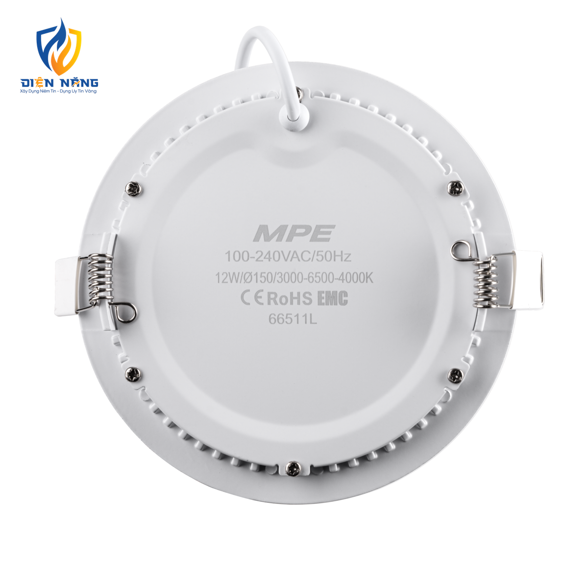 LED Panel âm trần nhôm mặt tròn 12W phi nhỏ - 3 chế độ màu RPL-12S/3C - anh 3