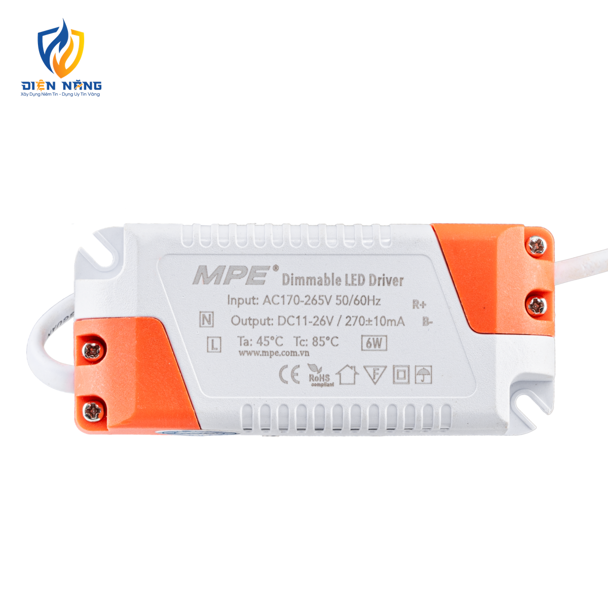 LED Panel âm trần nhôm, mặt tròn, điều chỉnh độ sáng 6W ánh sáng trung tính RPL-6N/DIM - anh 4