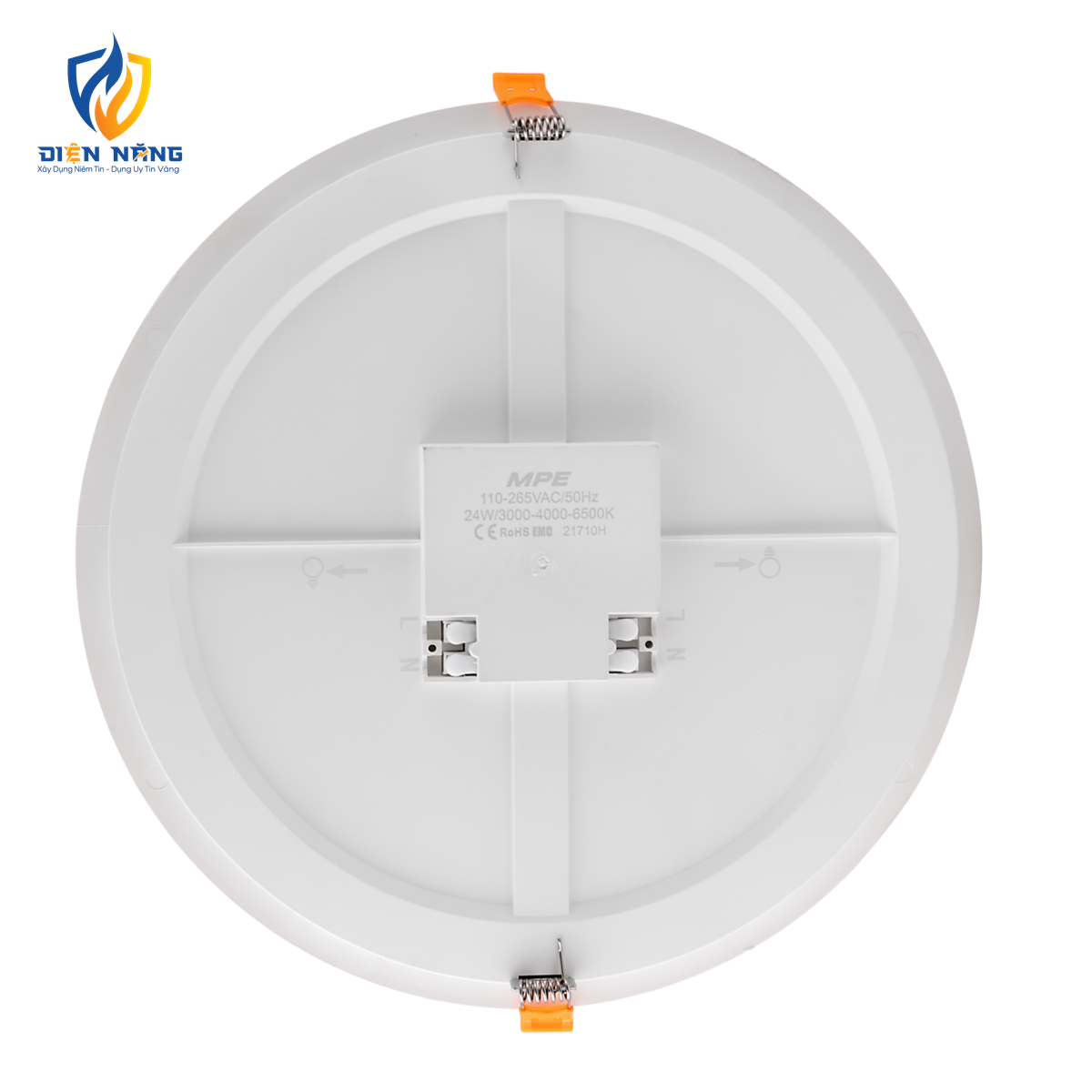 LED Panel âm trần nhựa mặt tròn 24W - 3 chế độ màu RPE-24/3C - anh 3