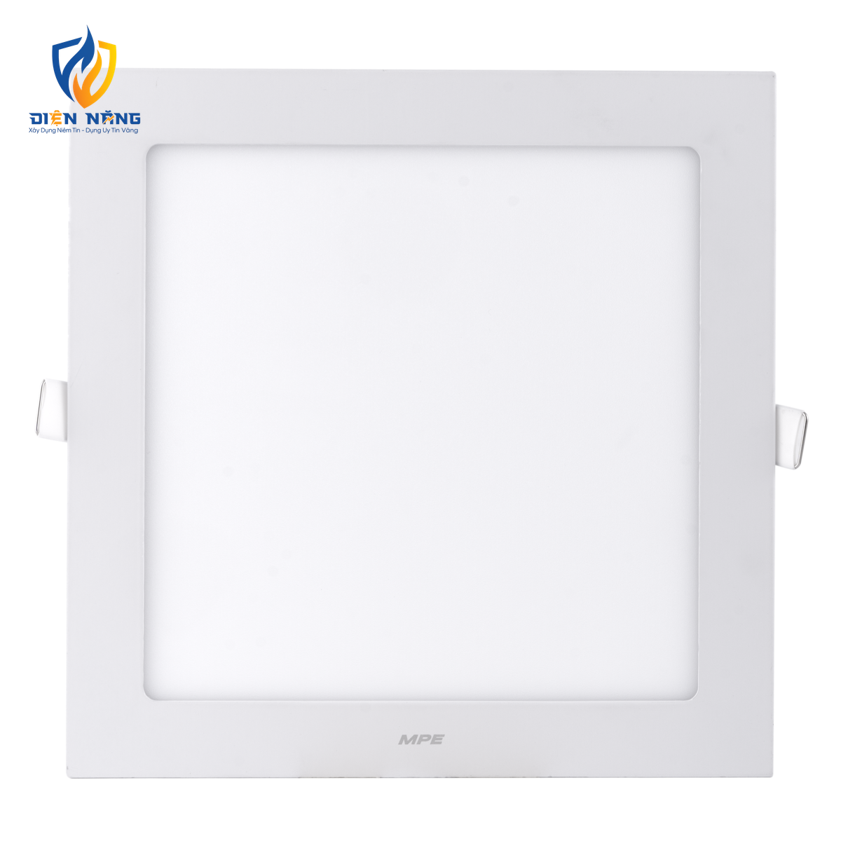 LED Panel âm trần nhôm, mặt vuông, điều chỉnh độ sáng 18W ánh sáng vàng SPL-18V/DIM
