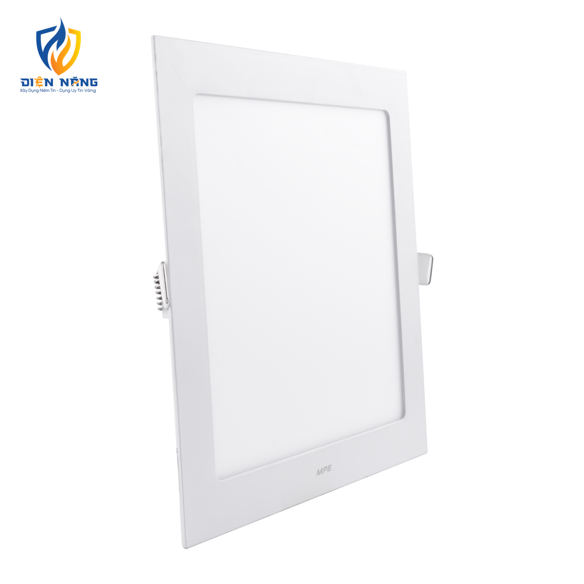 LED Panel âm trần nhôm, mặt vuông, điều chỉnh độ sáng 18W ánh sáng vàng SPL-18V/DIM - anh 2
