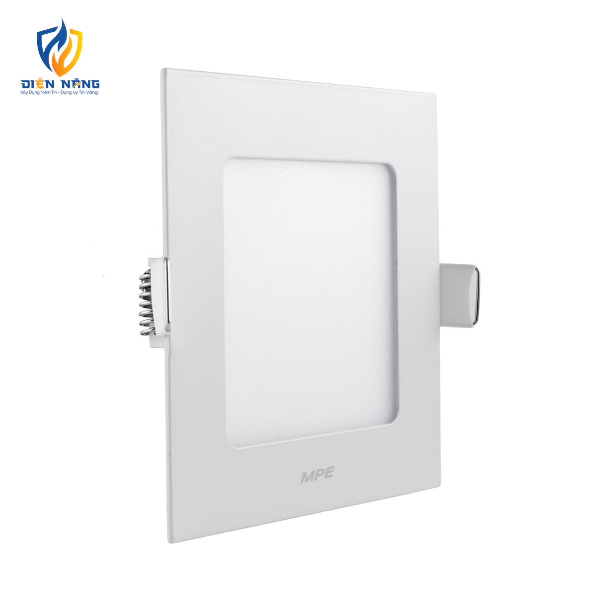 LED Panel âm trần nhôm, mặt vuông, điều chỉnh độ sáng 6W ánh sáng vàng SPL-6V/DIM - anh 3