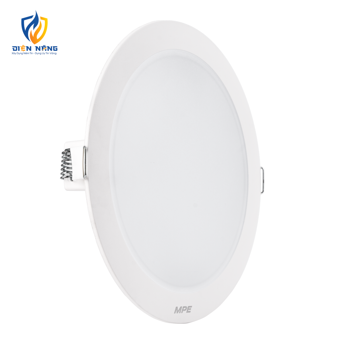 LED Panel âm trần nhựa mặt tròn 12W ánh sáng vàng RPL2-12V - anh 2