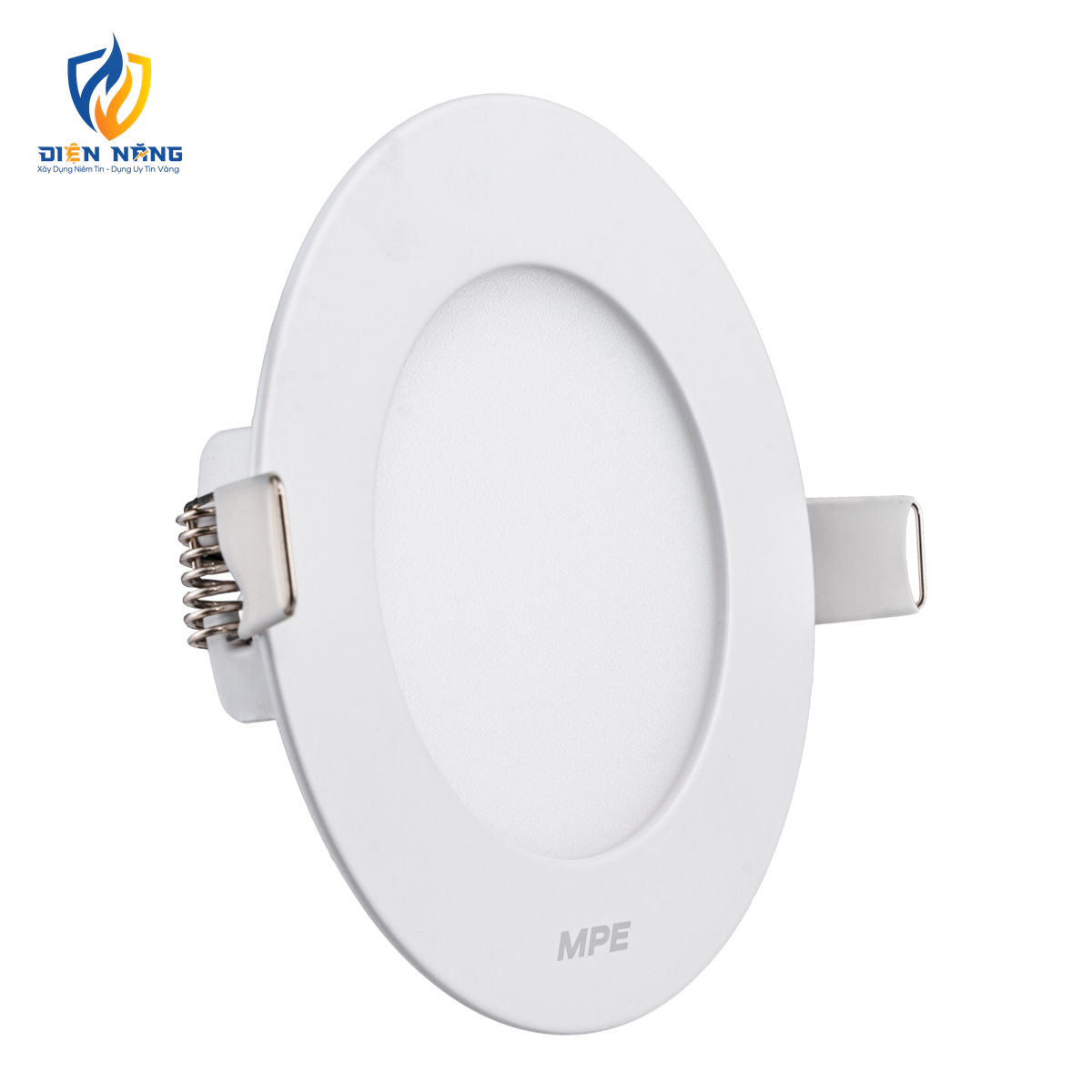 LED Panel âm trần nhôm mặt tròn 6W ánh sáng vàng RPL-6V - anh 2