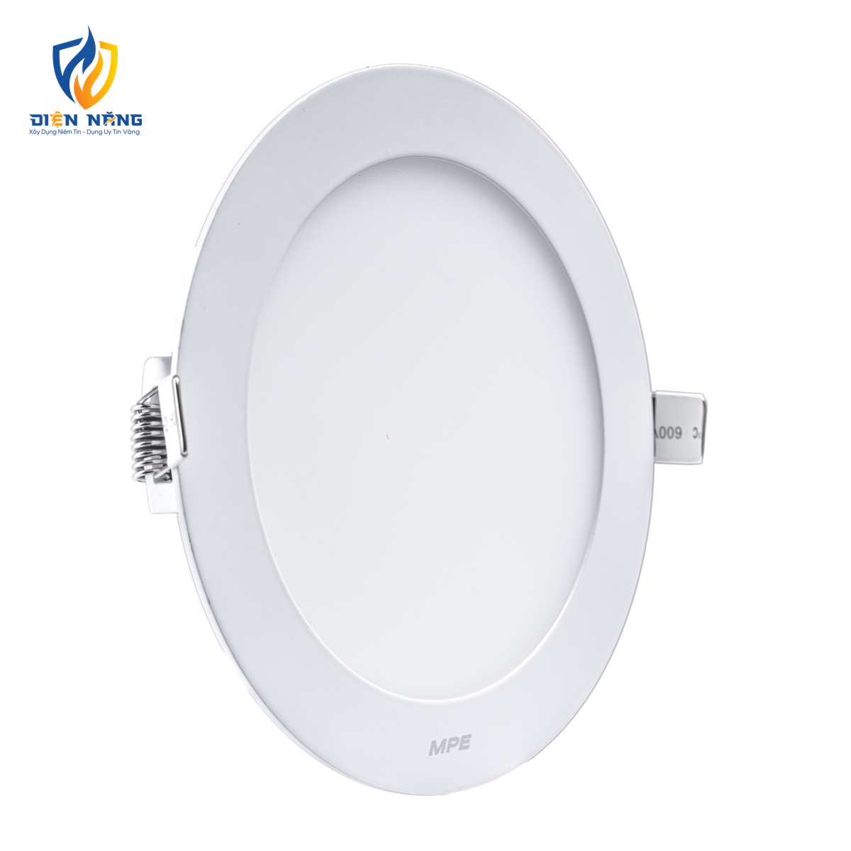 LED Panel âm trần nhôm mặt tròn 12W phi nhỏ ánh sáng trung tính RPL-12SN - anh 2