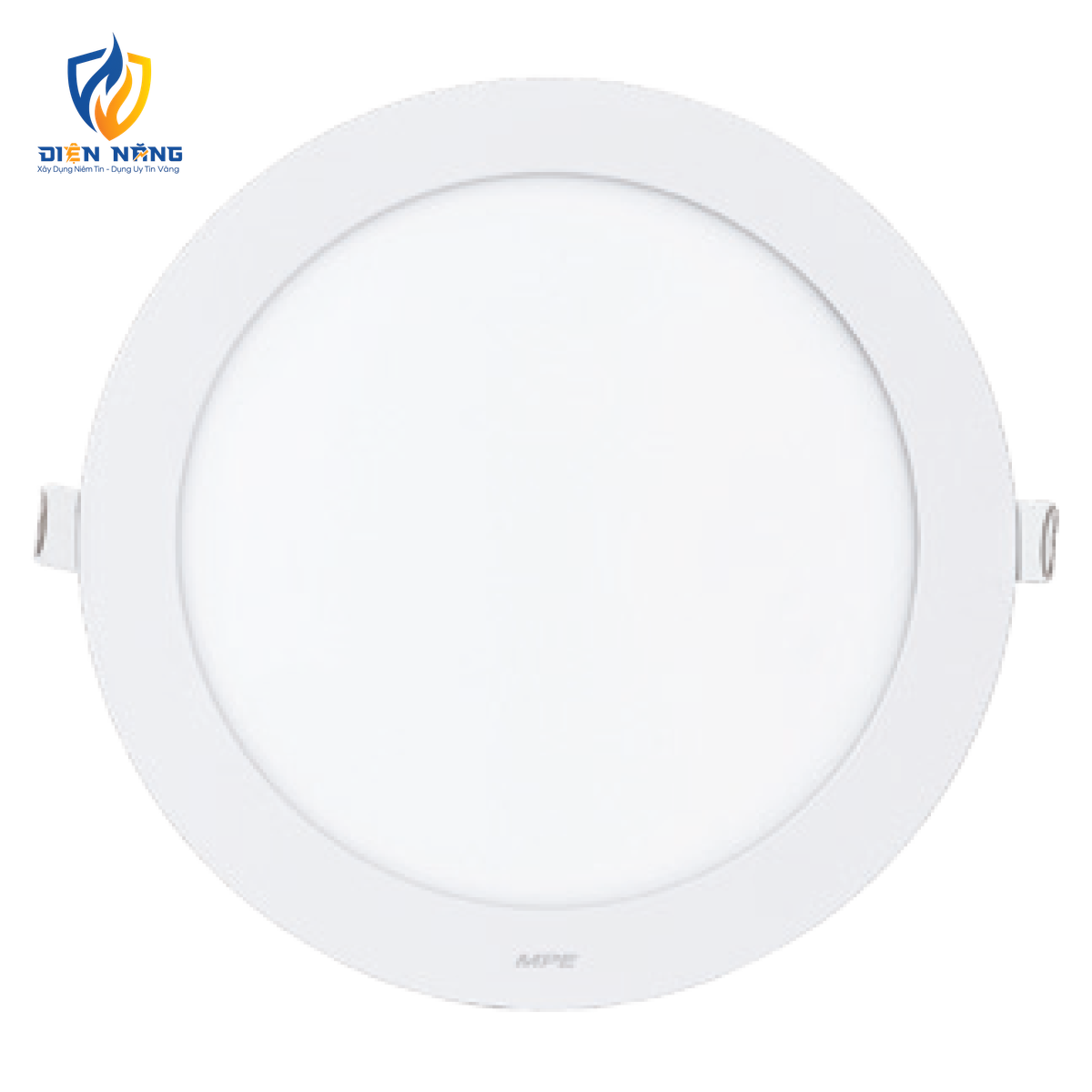 LED Panel âm trần nhôm mặt tròn 18W ánh sáng trung tính RPL-18N