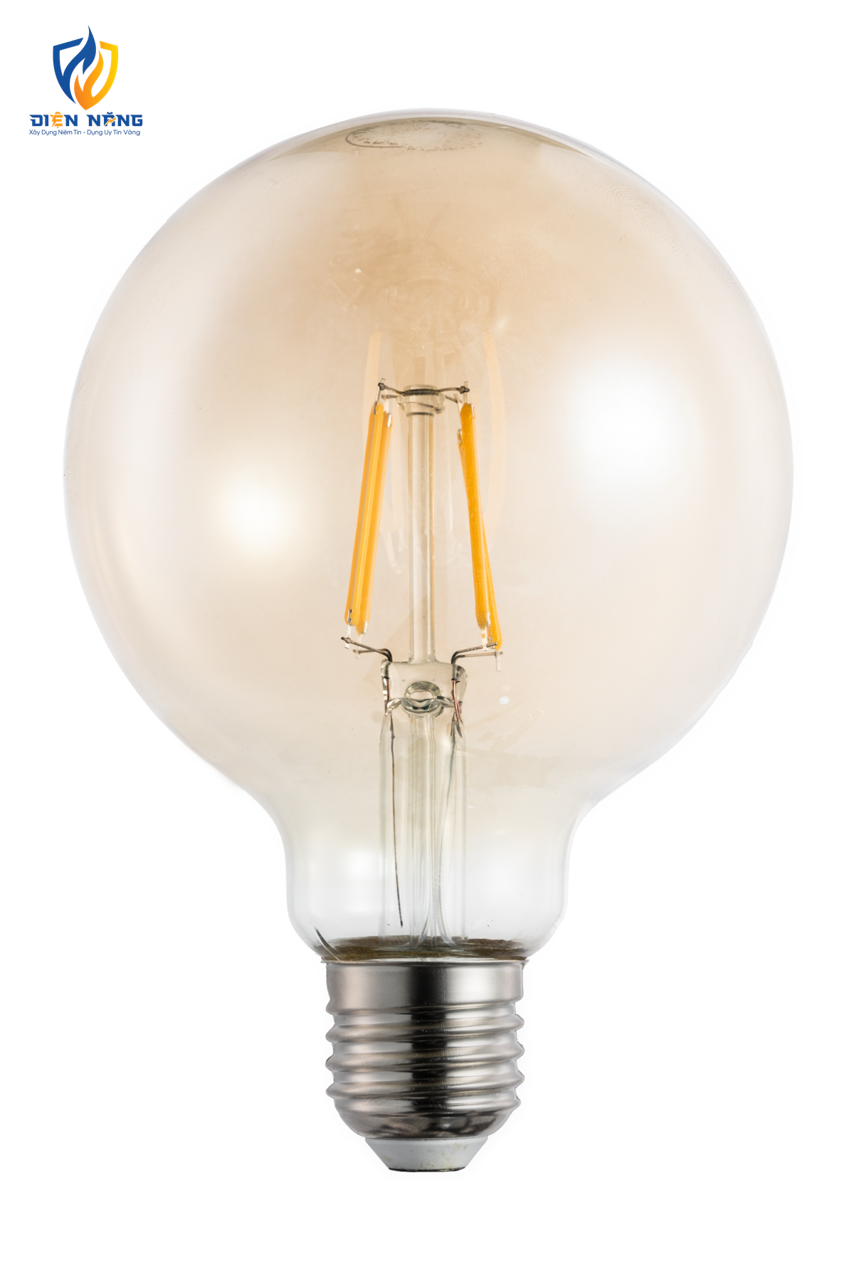 LED Bulb Filament 4W ánh sáng vàng FLM-4/G95