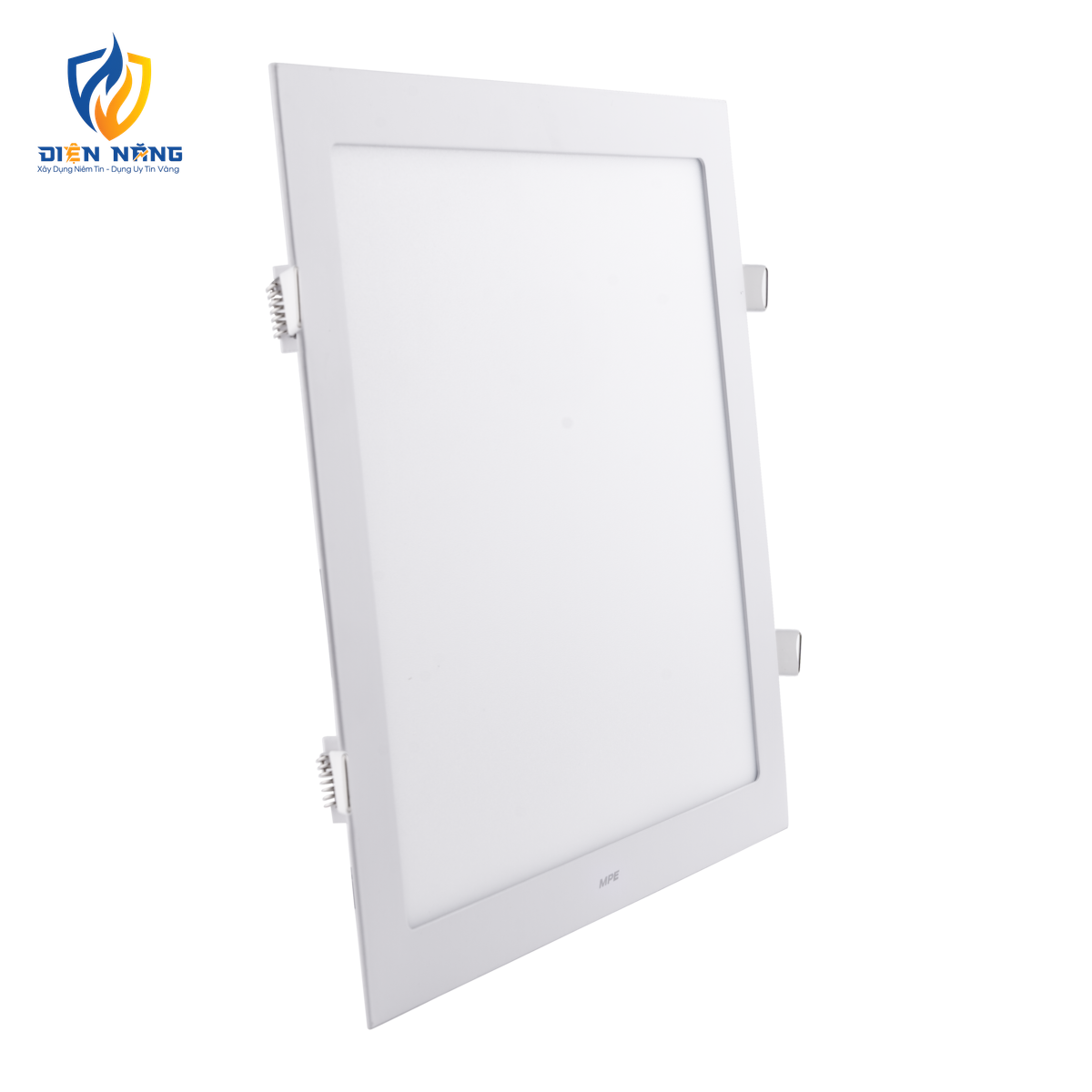LED Panel âm trần nhôm, mặt vuông, điều chỉnh độ sáng 24W ánh sáng vàng SPL-24V/DIM - anh 2