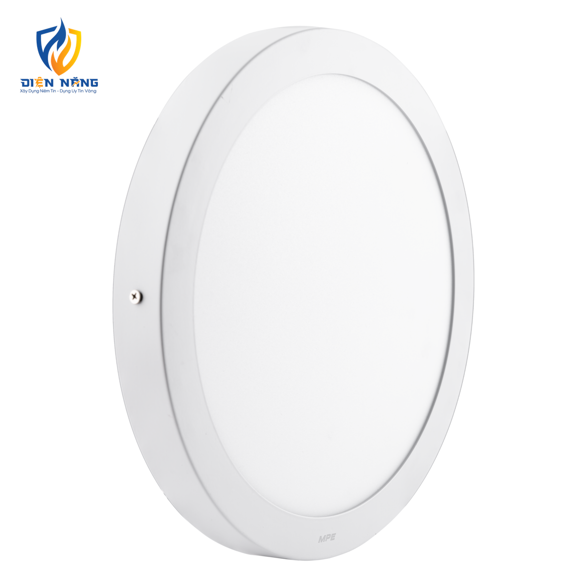 LED Panel ốp nổi nhôm, mặt tròn 24W ánh sáng trắng SRPL-24T
