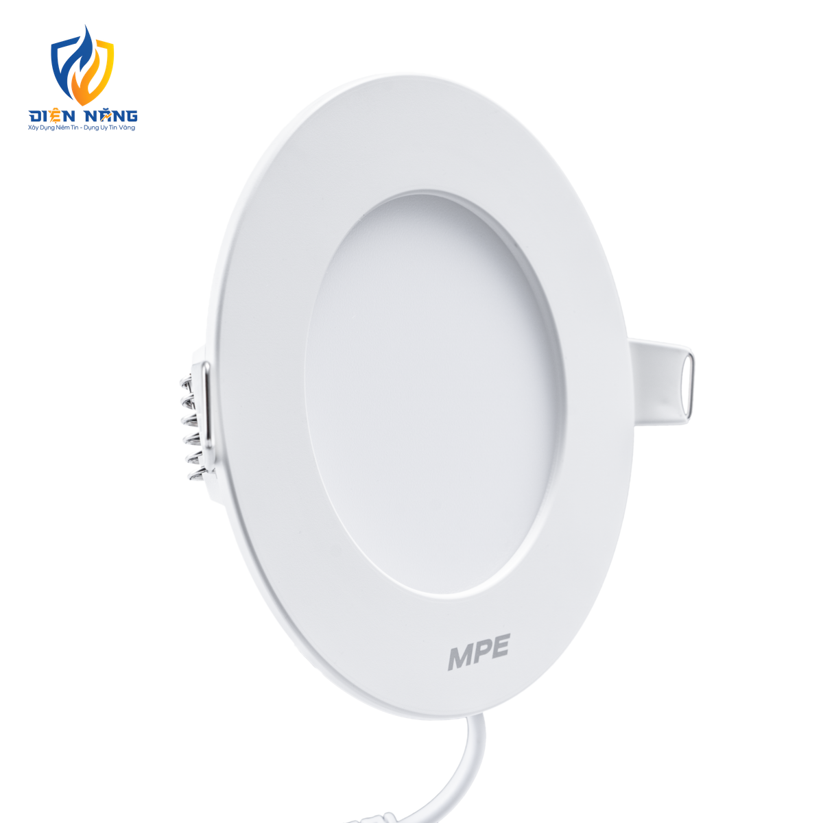 LED Panel âm trần nhựa mặt tròn 7W ánh sáng vàng RPL3-7V - anh 3