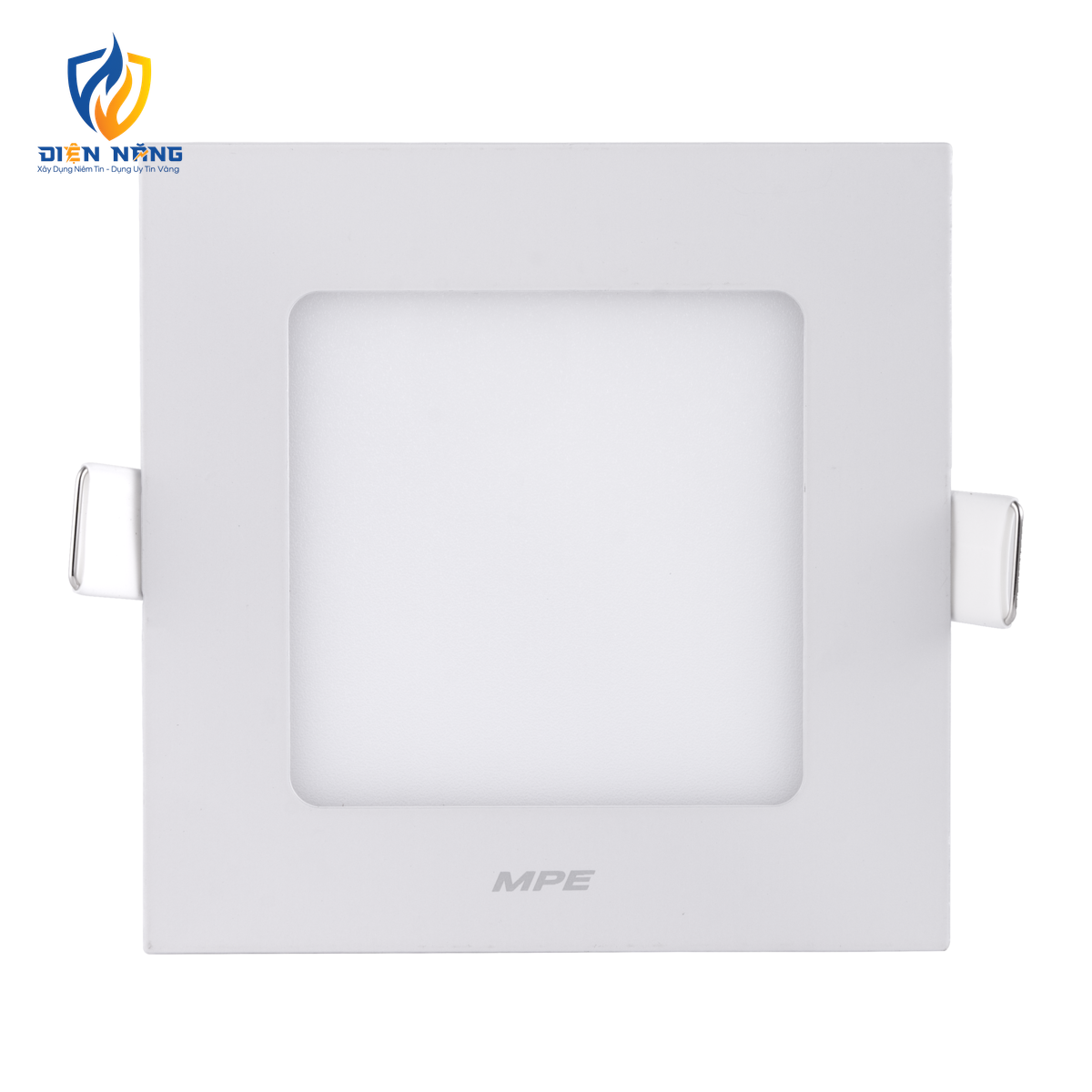 LED Panel âm trần nhôm mặt vuông 6W ánh sáng trắng SPL-6T
