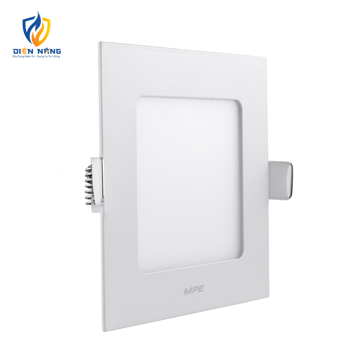 LED Panel âm trần nhôm mặt vuông 6W ánh sáng trắng SPL-6T - anh 2