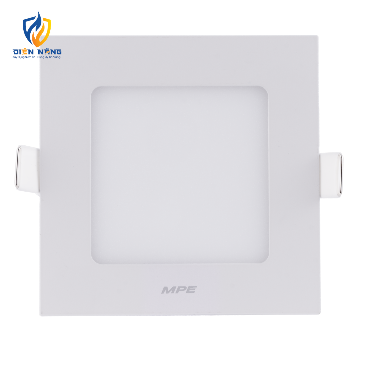 LED Panel âm trần nhôm mặt vuông 6W ánh sáng vàng SPL-6V - anh 5