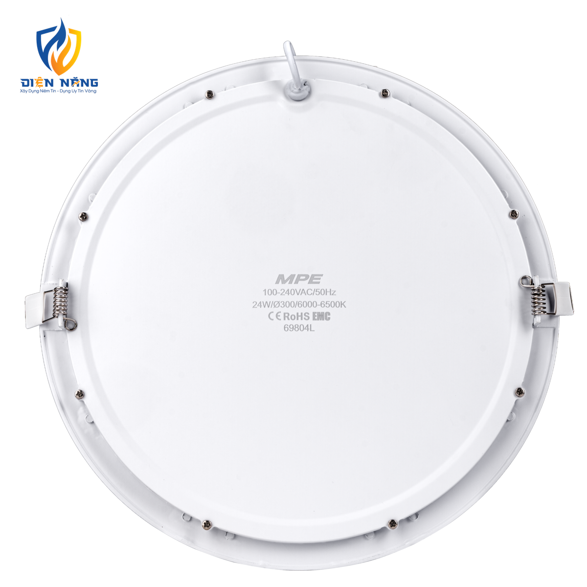LED Panel âm trần nhôm mặt tròn 24W ánh sáng trắng RPL-24T - anh 3