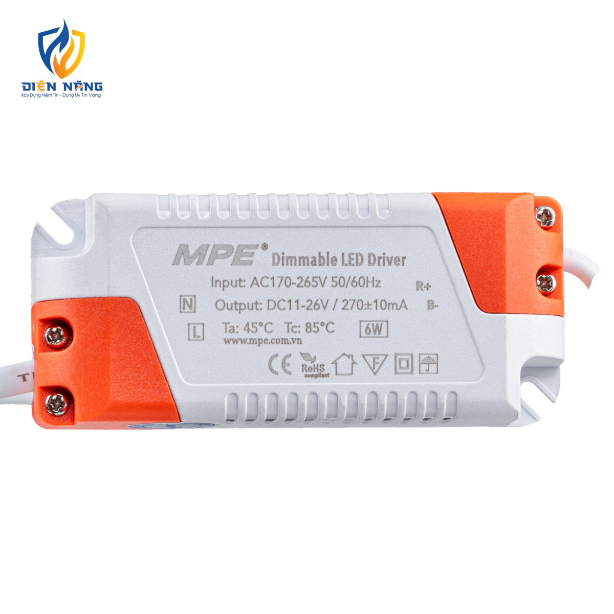 LED Panel âm trần nhôm, mặt tròn, điều chỉnh độ sáng 6W ánh sáng vàng RPL-6V/DIM - anh 4
