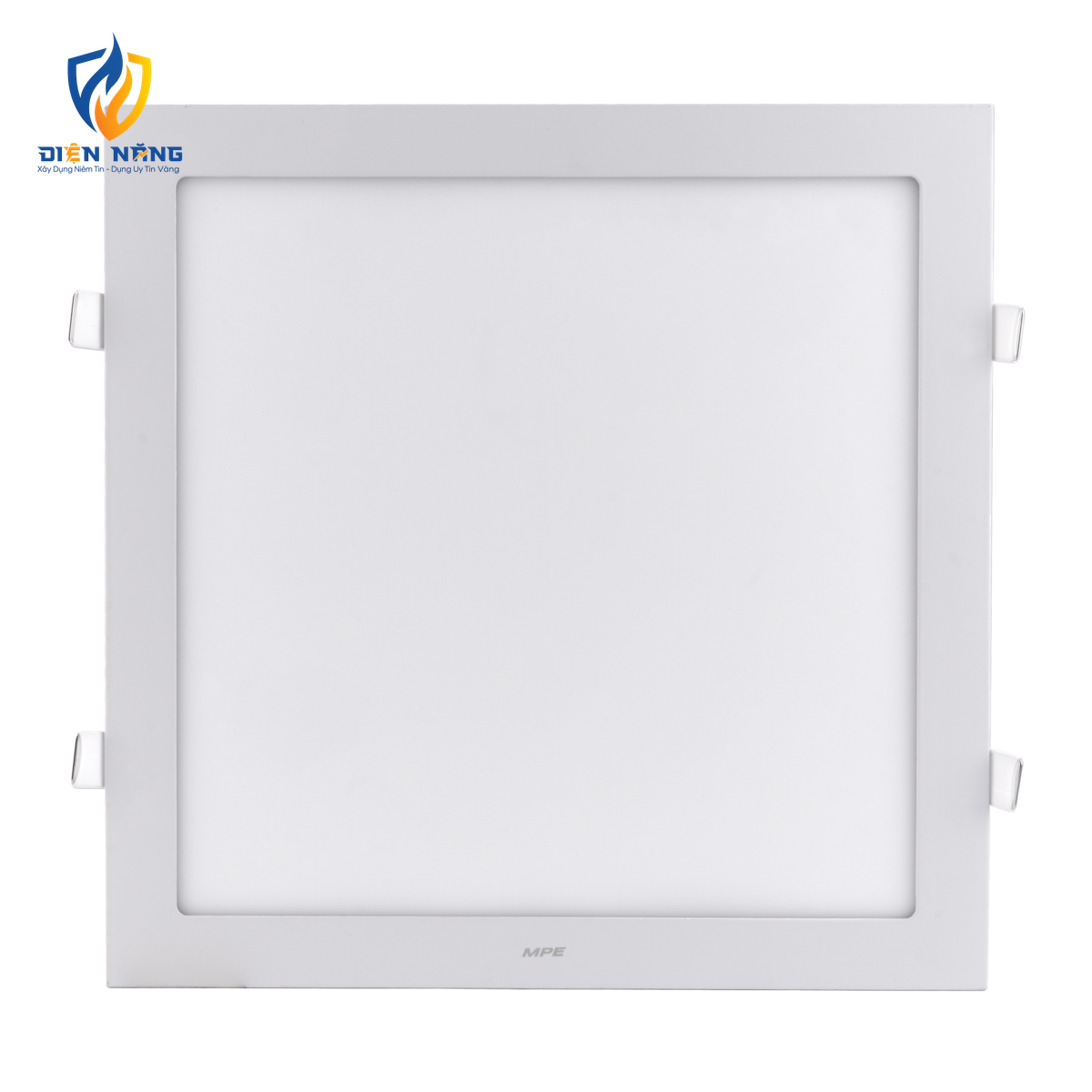 LED Panel âm trần nhôm mặt vuông 24W ánh sáng trắng SPL-24T