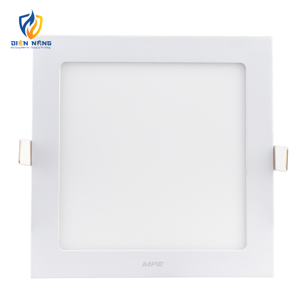 LED Panel âm trần nhôm mặt vuông 15W ánh sáng vàng SPL-15V