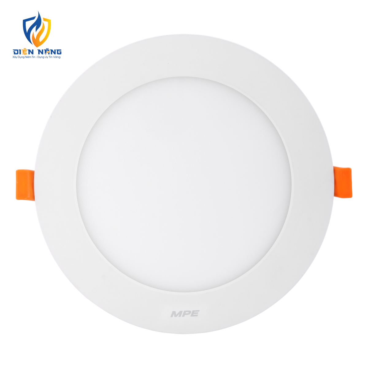 LED Panel âm trần nhựa mặt tròn 12W ánh sáng trắng RPE-12T