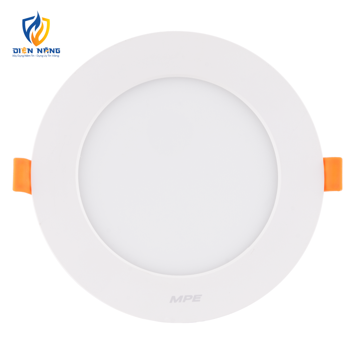 LED Panel âm trần nhựa mặt tròn 6W ánh sáng vàng RPE-6V