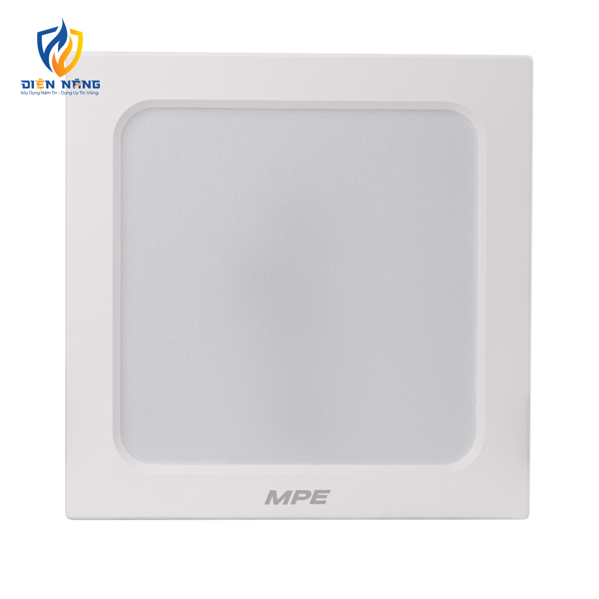 LED Panel ốp nổi nhựa, mặt vuông 12W ánh sáng trắng SSPL2-12T - anh 2