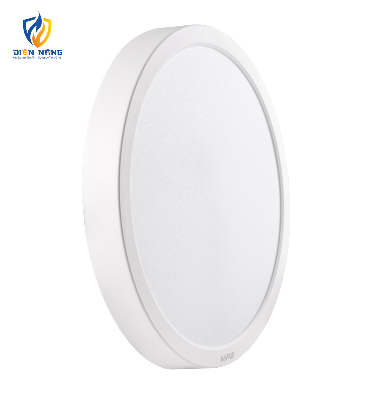 LED Panel ốp nổi nhựa, mặt tròn 24W ánh sáng vàng SRPL2-24V