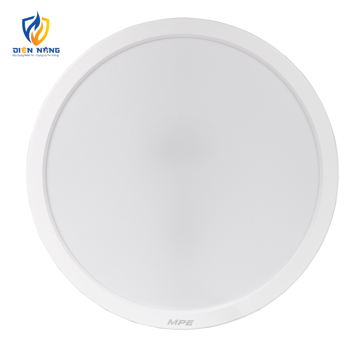 LED Panel ốp nổi nhựa, mặt tròn 24W ánh sáng vàng SRPL2-24V - anh 3