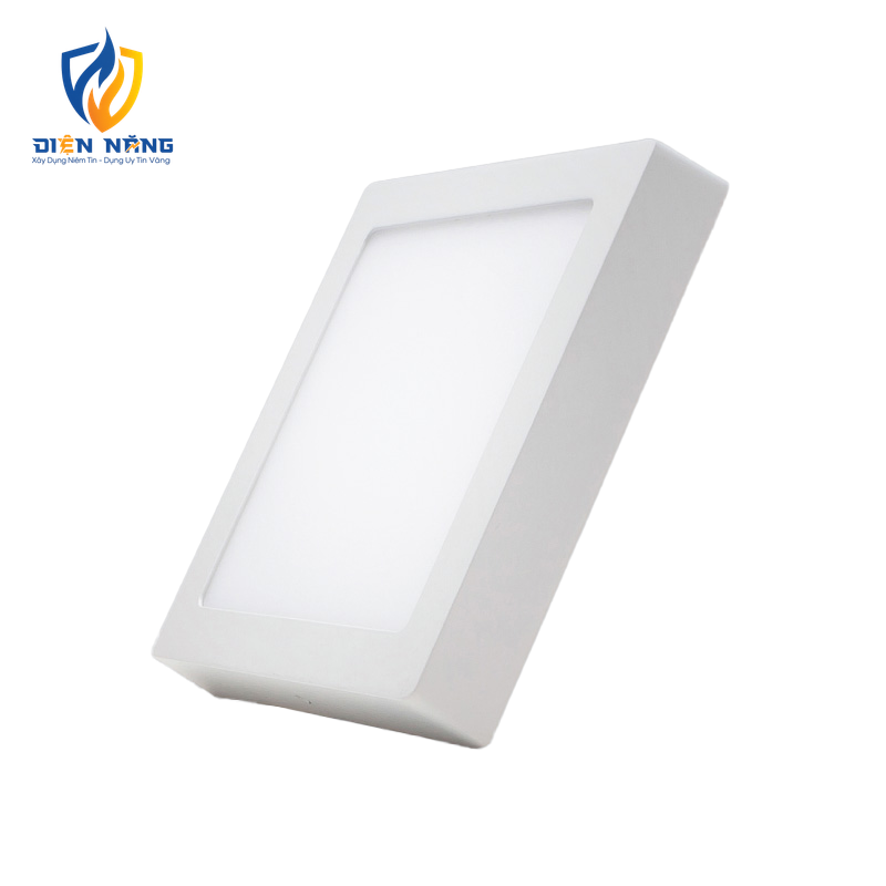 LED Panel ốp nổi nhôm, mặt vuông 12W - 3 chế độ màu SSPL-12/3C - anh 3