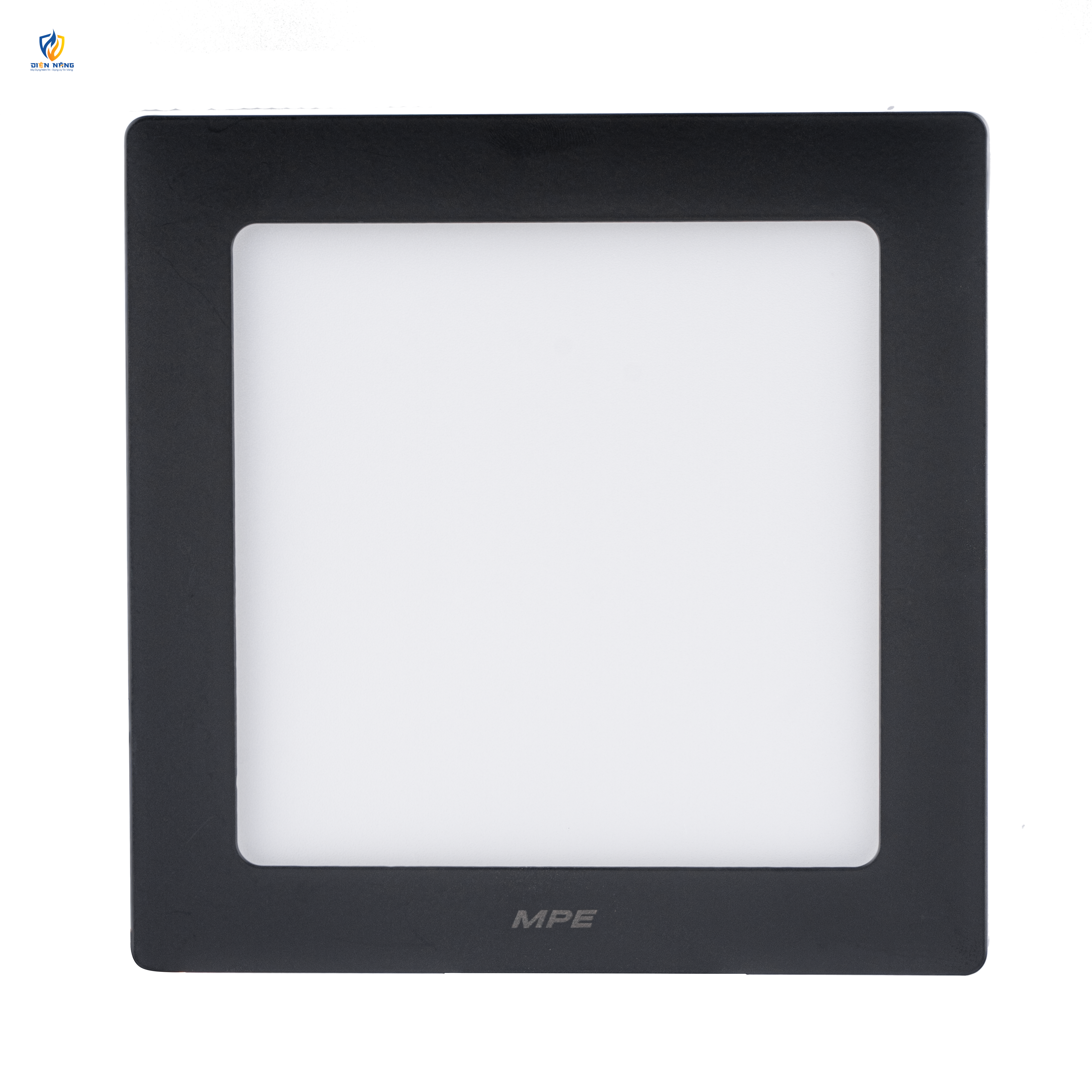 LED Panel ốp nổi nhôm, thân đen, mặt vuông 18W ánh sáng trắng SSPLB-18T - anh 2