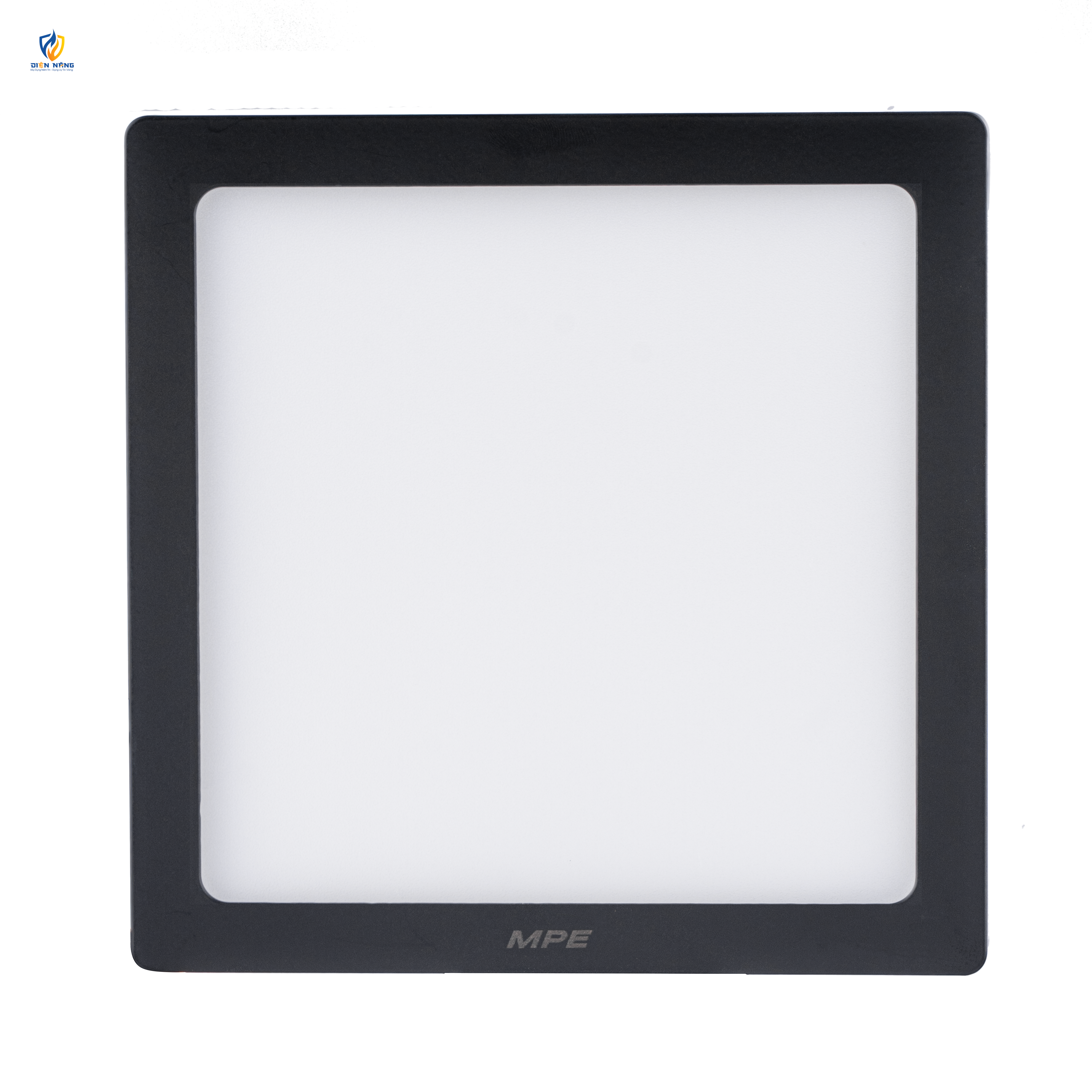 LED Panel ốp nổi nhôm, thân đen, mặt vuông 24W ánh sáng trắng SSPLB-24T - anh 2
