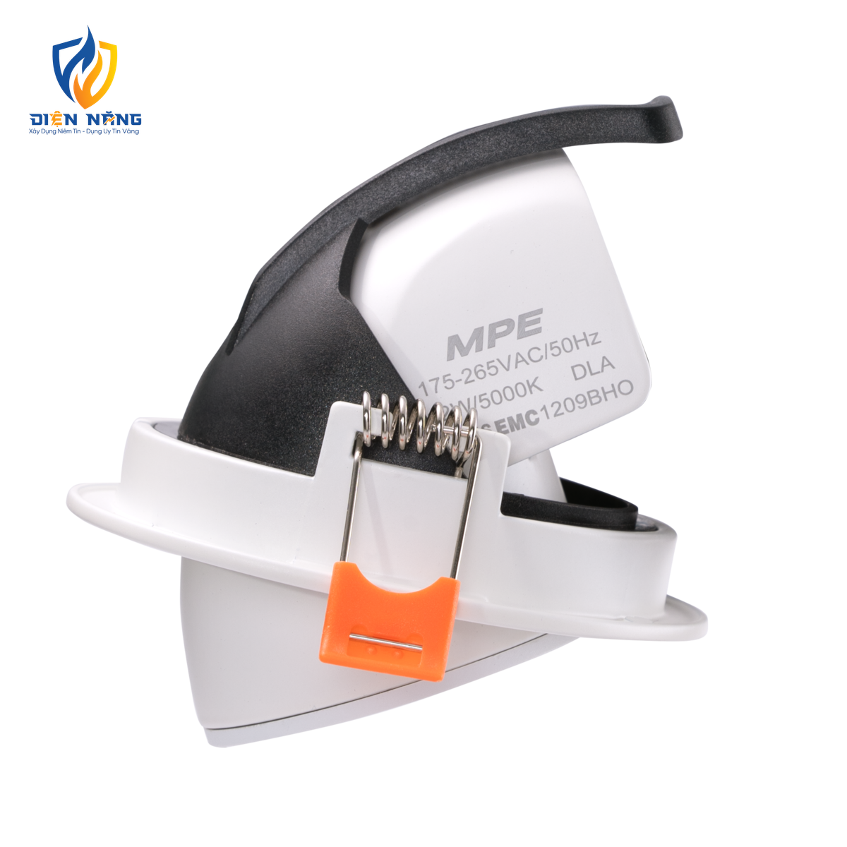 LED Downlight âm trần Chiếu điểm, Điều chỉnh hướng sáng 12W ánh sáng trắng DLA-12T - anh 3
