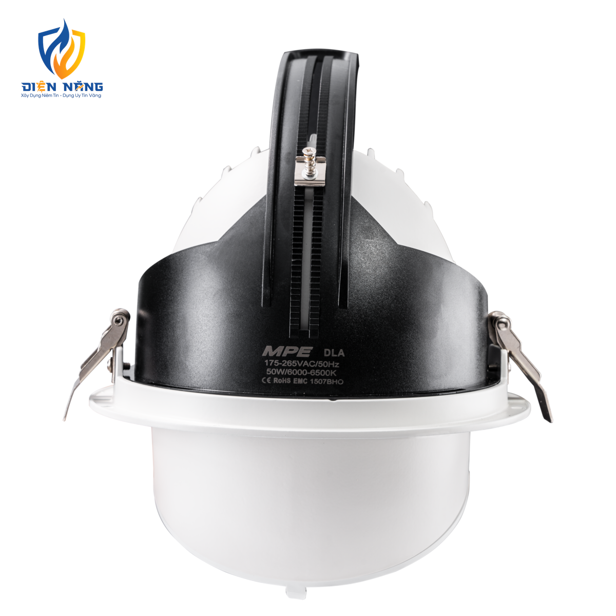 LED Downlight âm trần Chiếu điểm, Điều chỉnh hướng sáng 50W ánh sáng trắng DLA-50T - anh 3