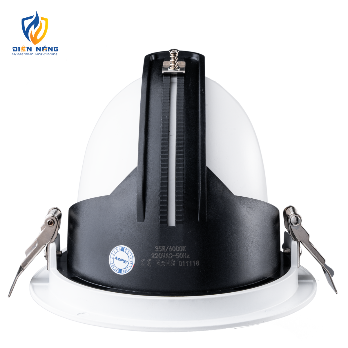 LED Downlight âm trần Chiếu điểm, Điều chỉnh hướng sáng 35W ánh sáng trắng DLA-35T - anh 3