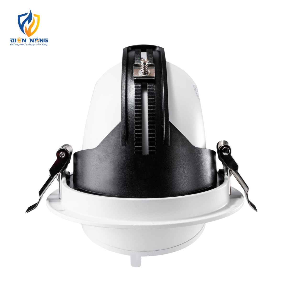 LED Downlight âm trần Chiếu điểm, Điều chỉnh hướng sáng 20W ánh sáng vàng DLA-20V - anh 2