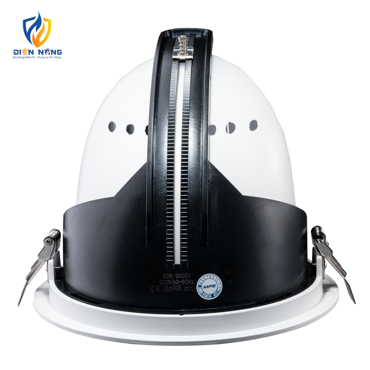 LED Downlight âm trần Chiếu điểm, Điều chỉnh hướng sáng 50W ánh sáng vàng DLA-50V - anh 3